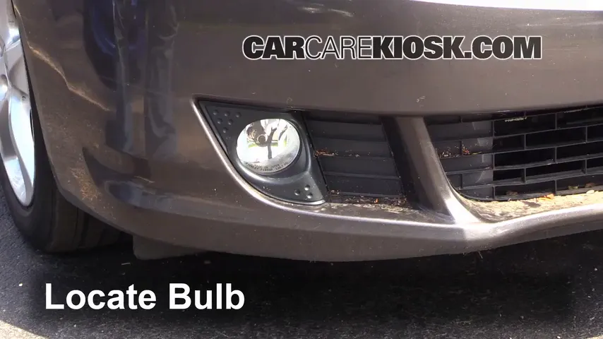 2009 Acura TSX 2.4L 4 Cyl. Lights Fog Light (replace bulb)